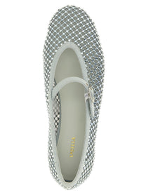 Le Silla Gilda Ballet Flats Silver