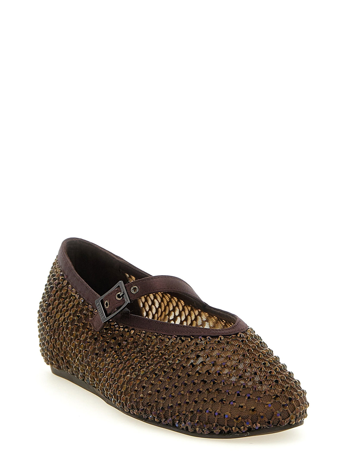 Le Silla Gilda Ballet Flats Brown, view 2