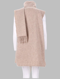 Fabiana Filippi Women's Gilet Con Sciarpa in Lana Blue