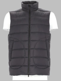 Herno Men's Gilet Imbottito Con Zip Grey