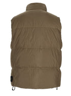 Stone Island Men's Piuma Resistente Vento Gilet Padded with Antigoccia Green, view 2
