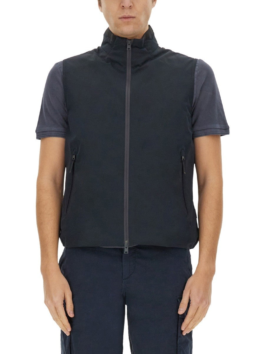 Woolrich Men's Gilet Impermeabile Blue