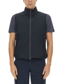Woolrich Men's Gilet Impermeabile Blue