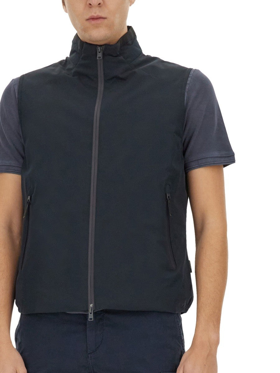 Woolrich Men's Gilet Impermeabile Blue
