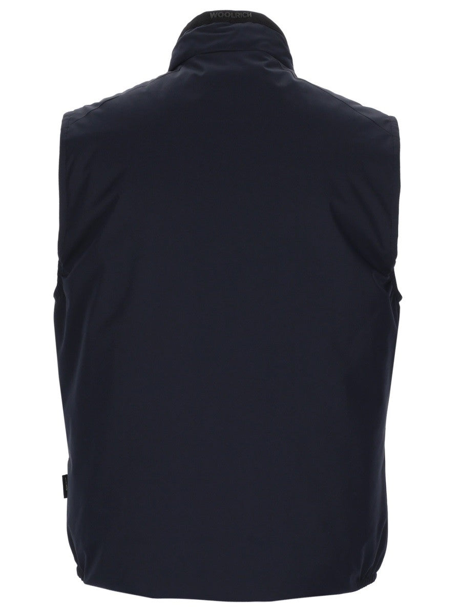 Woolrich Men's Gilet Impermeabile Blue