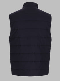 Fay Men's Gilet in Jersey Tecnico Trapuntato Blue