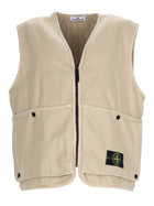 Stone Island Men's Gilet Oversize with Patch Beige