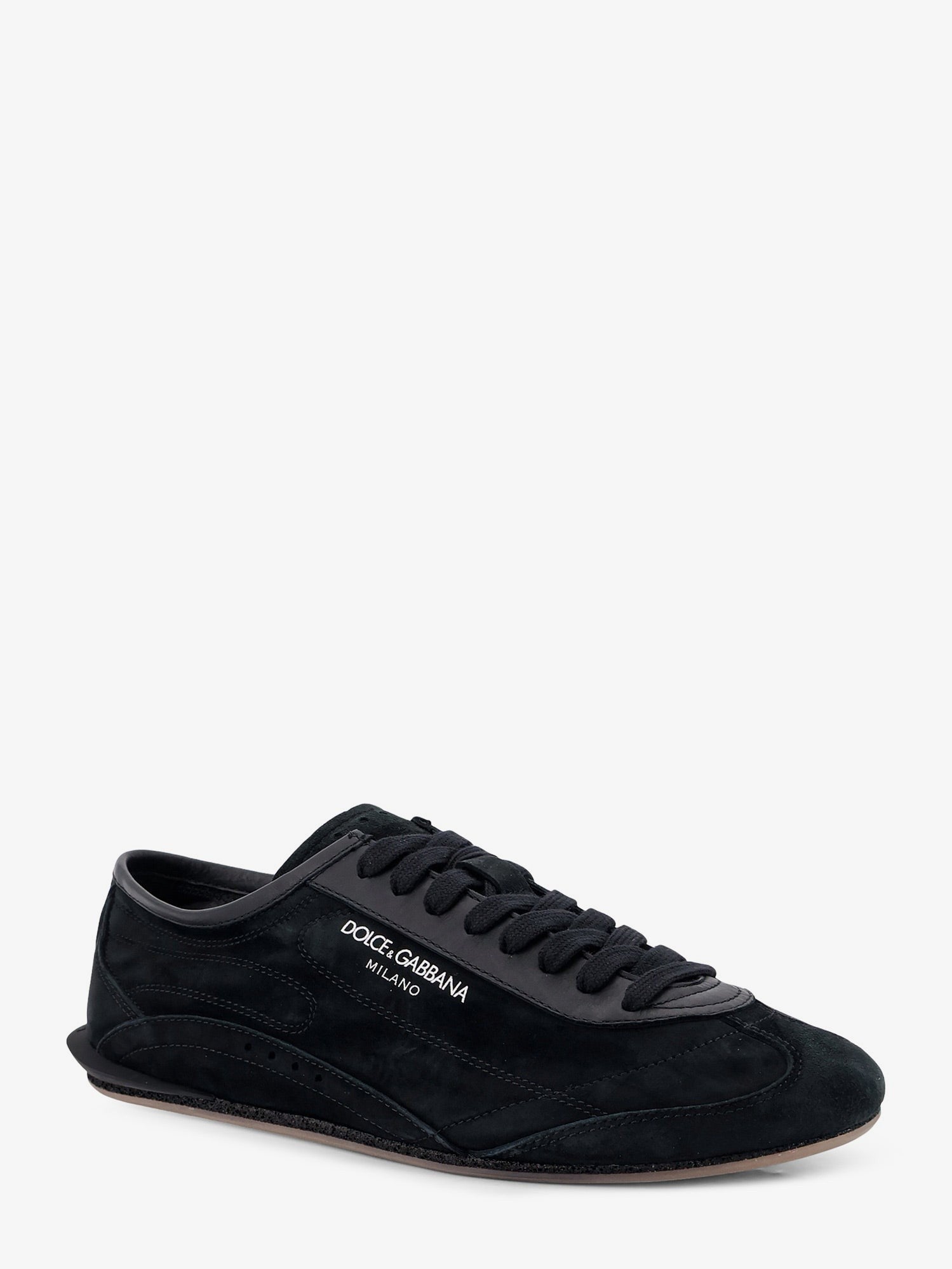 Dolce &amp; Gabbana Men's Gimondi Plus Leather Sneakers Black