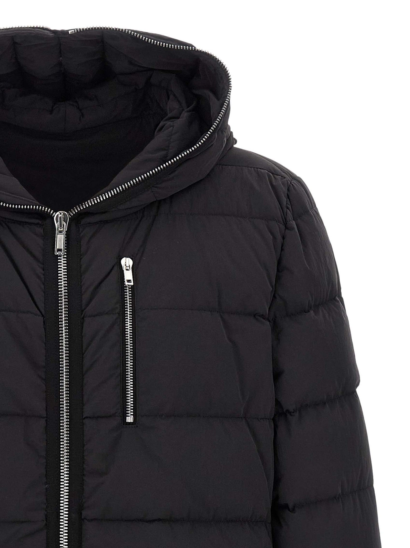 Rick Owens Gimp Down Jacket Black
