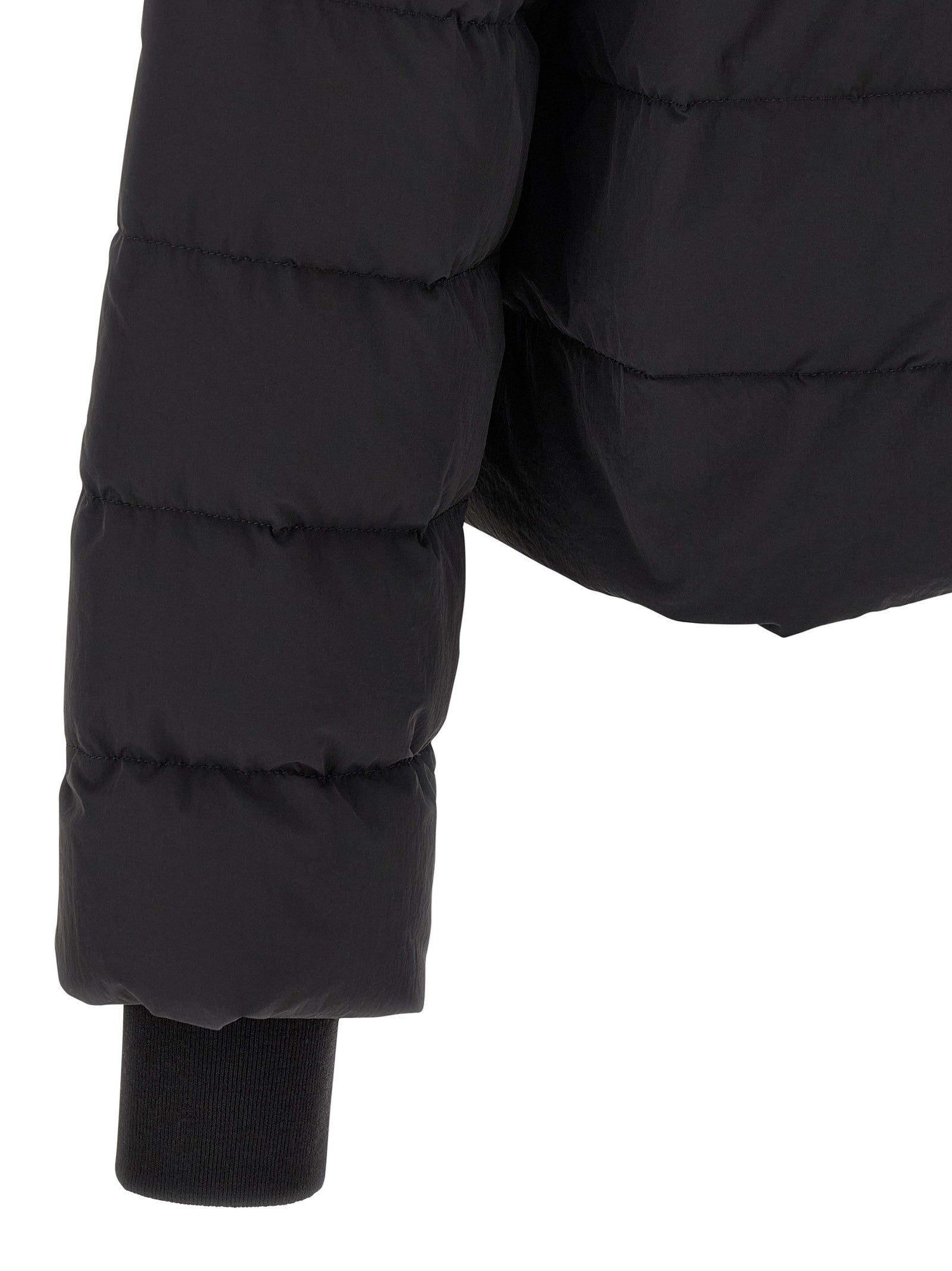 Rick Owens Gimp Down Jacket Black