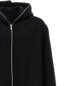 Rick Owens Gimp Mac Coat Black, view 3