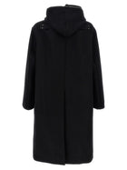 Rick Owens Gimp Mac Coat Black, view 2