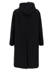 Rick Owens Gimp Mac Coat Black, view 2