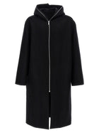 Rick Owens Gimp Mac Coat Black