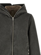DRKSHDW Men's Gimp Zipfront Kjt in Organic Cotton GRAVEL, view 3