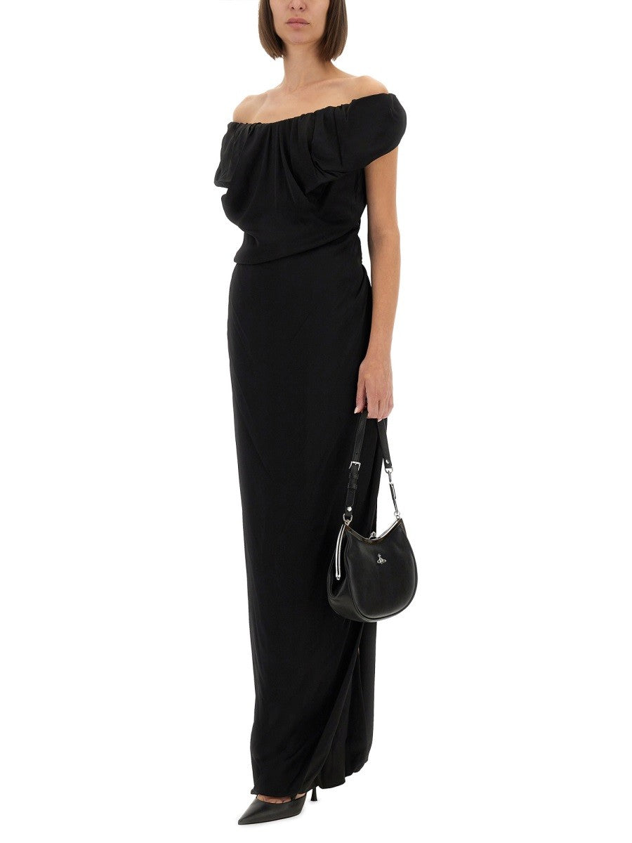 Vivienne Westwood Women's Ginnie Amber Long Dress Black