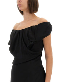 Vivienne Westwood Women's Ginnie Amber Long Dress Black