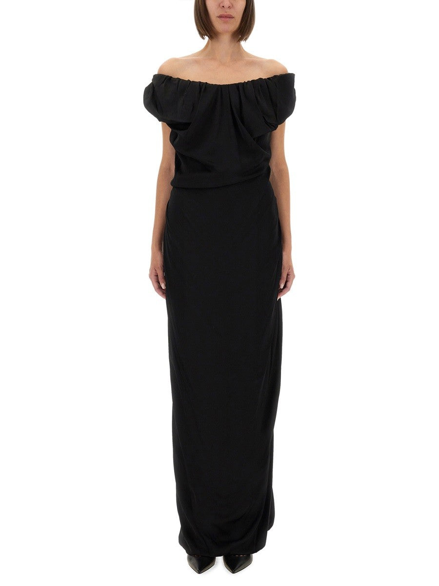 Vivienne Westwood Women's Ginnie Amber Long Dress Black