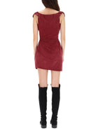 Vivienne Westwood Women's Ginny Amber Mini Dress Red, view 3