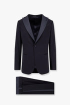 Giorgio Armani Men's Soho Virgin Wool Tuxedo Blue