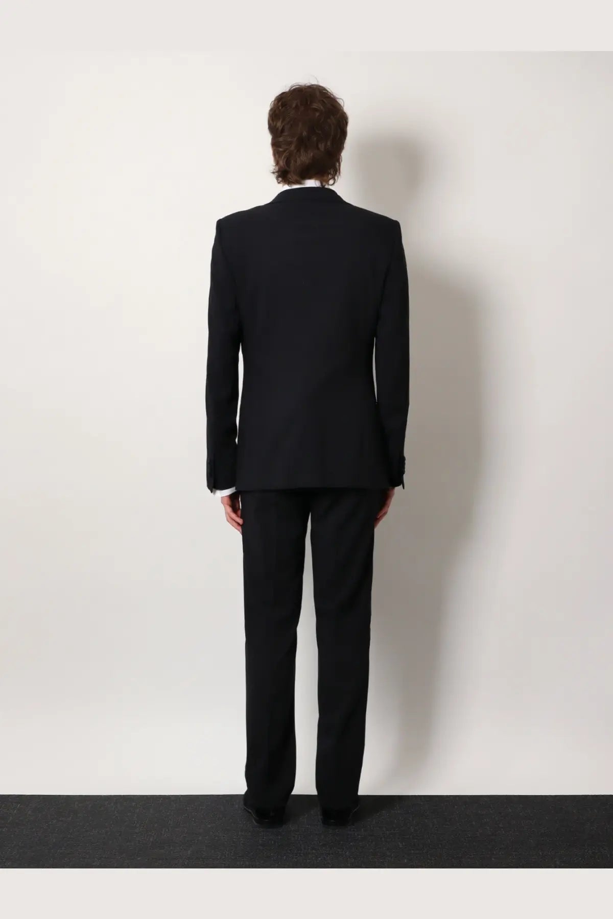 Giorgio Armani Men's Soho Virgin Wool Tuxedo Blue, view 3