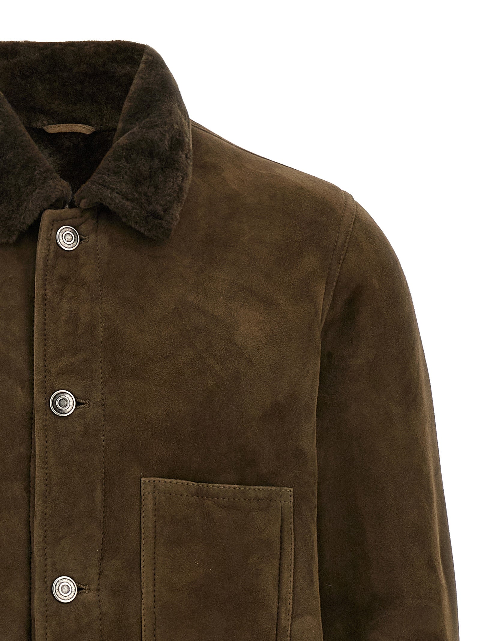 GIORGIO BRATO - GIORGIO BRATO - Suede sheepskin - Men’s Outerwear