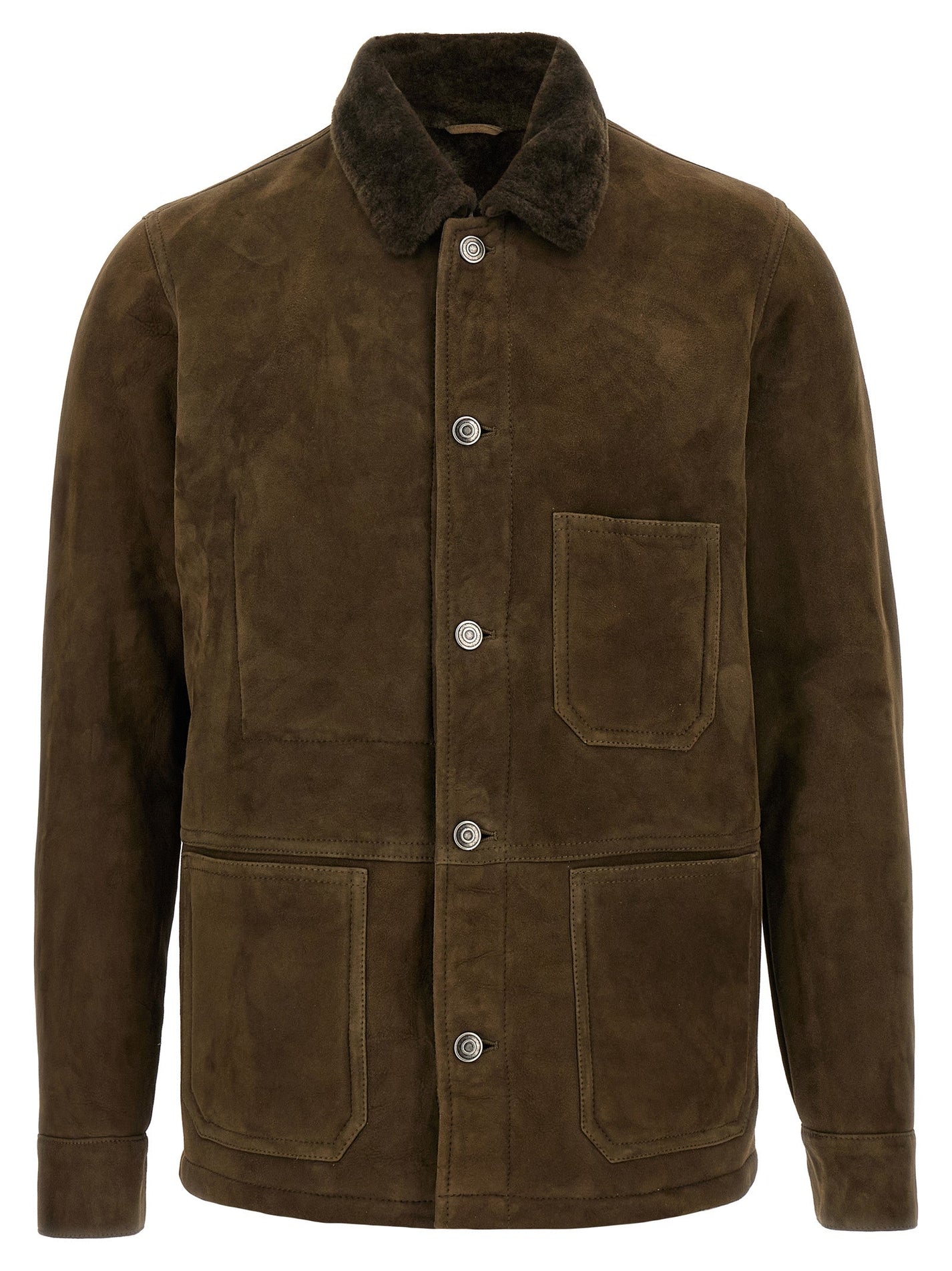 GIORGIO BRATO - GIORGIO BRATO - Suede sheepskin - Men’s Outerwear