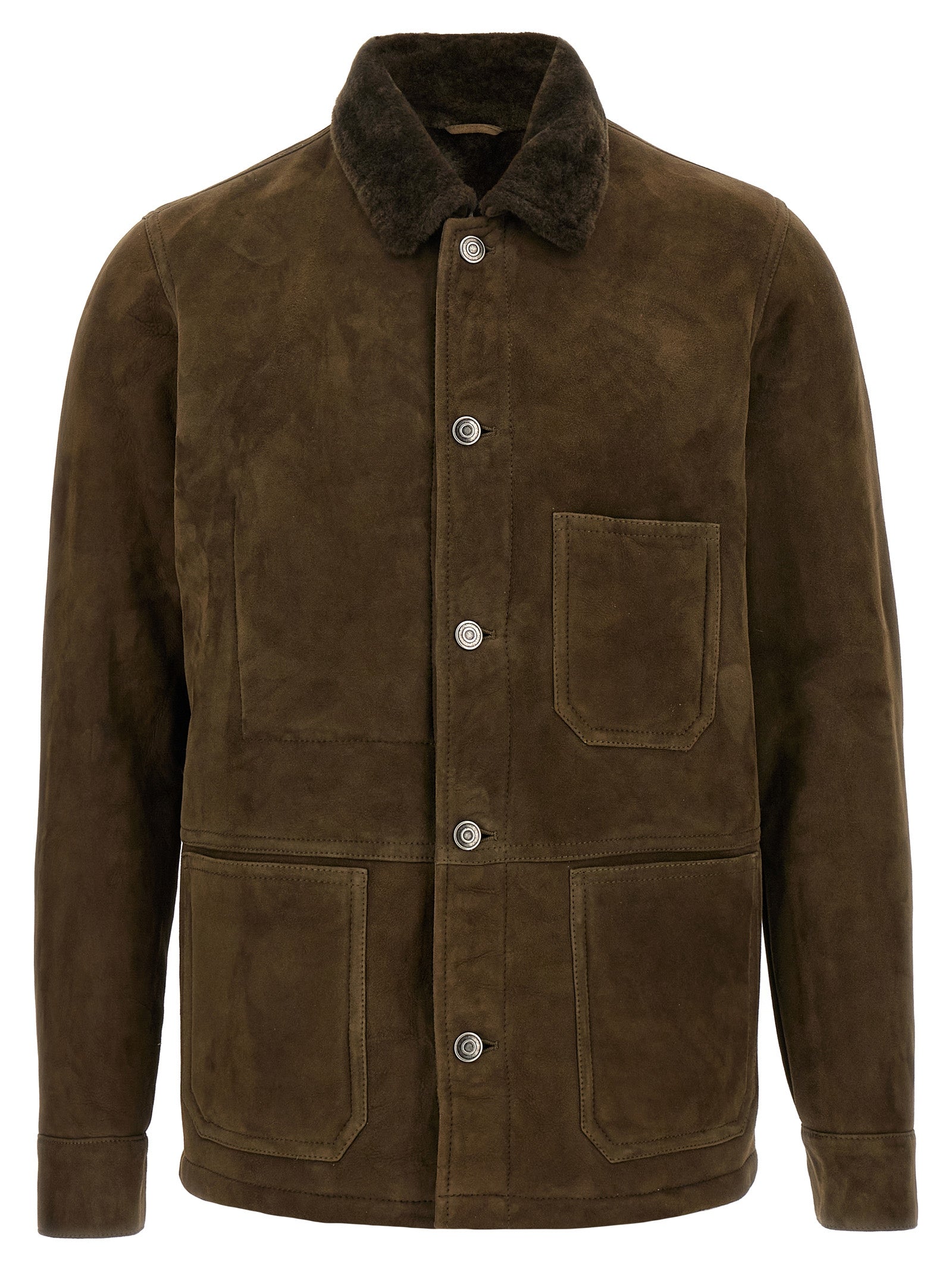 GIORGIO BRATO - GIORGIO BRATO - Suede sheepskin - Men’s Outerwear