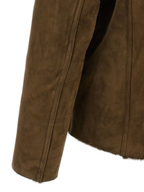 GIORGIO BRATO - GIORGIO BRATO - Shearling hooded jacket - Men’s Outerwear