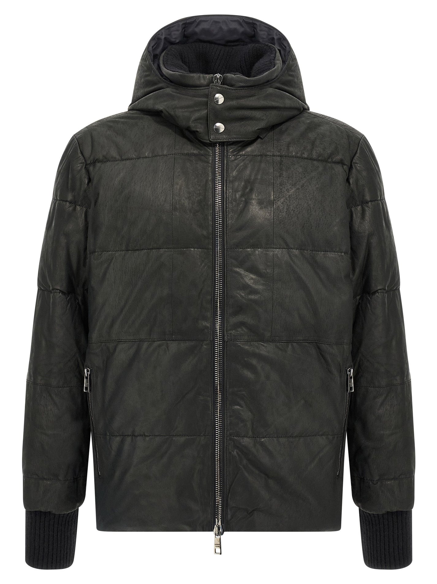 GIORGIO BRATO - GIORGIO BRATO - Removable hood down jacket - Men’s Outerwear