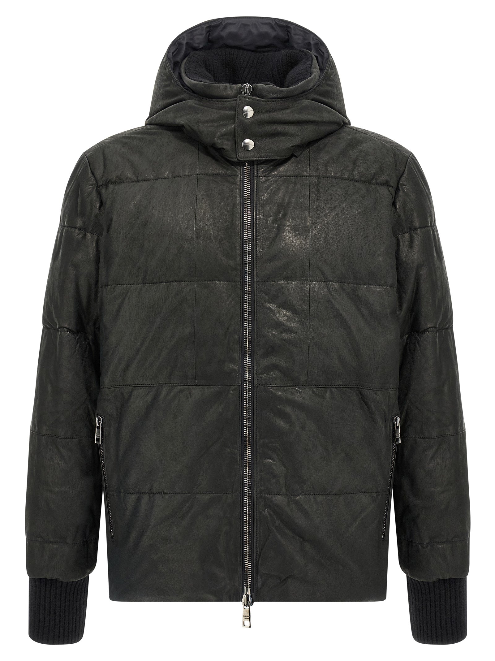 GIORGIO BRATO - GIORGIO BRATO - Removable hood down jacket - Men’s Outerwear