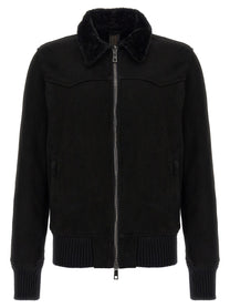 GIORGIO BRATO - GIORGIO BRATO - Sheepskin bomber jacket - Men’s Outerwear