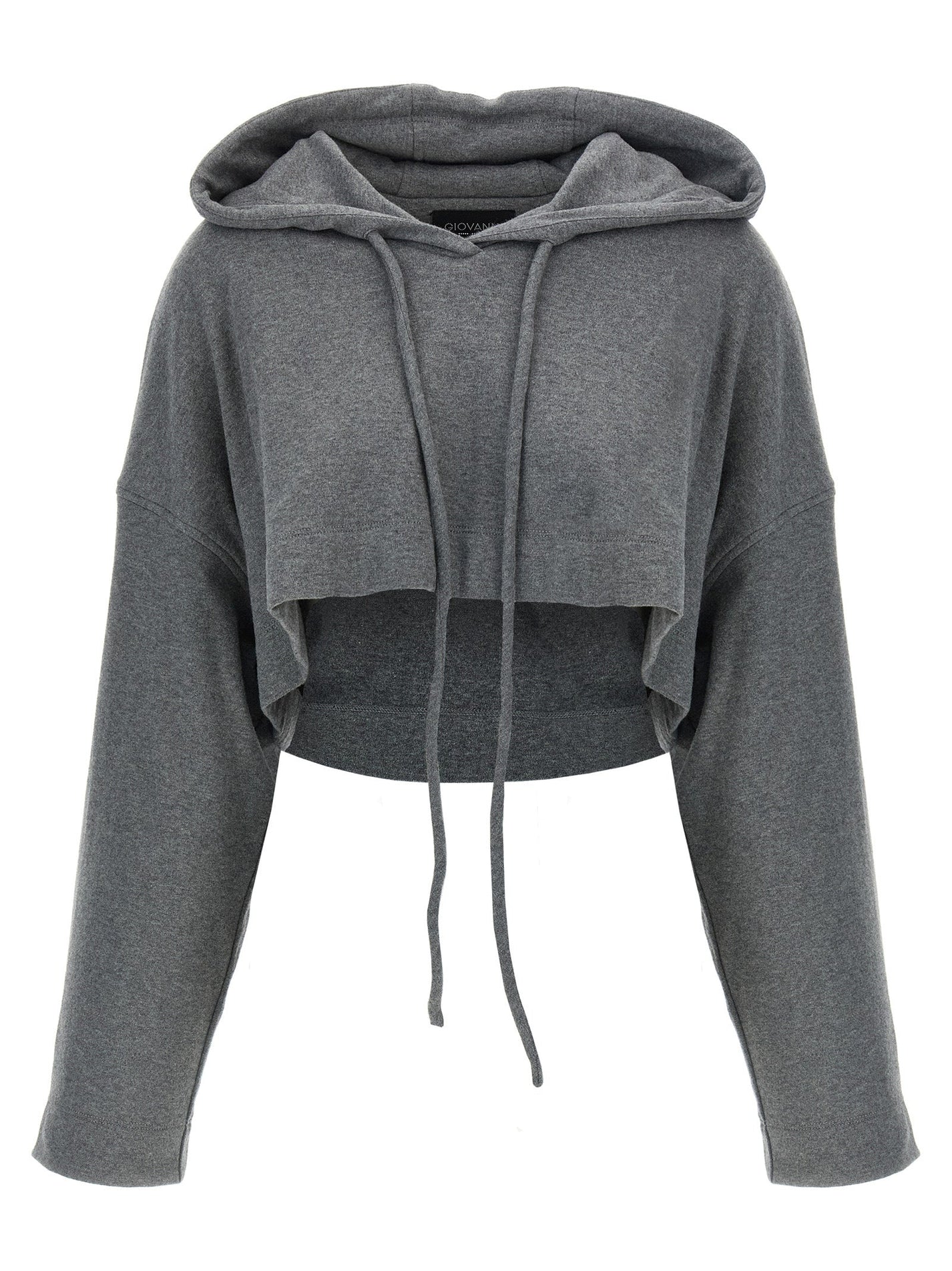 GIOVANNI BEDIN - GIOVANNI BEDIN - Cropped hoodie - Women’s Sweatshirts