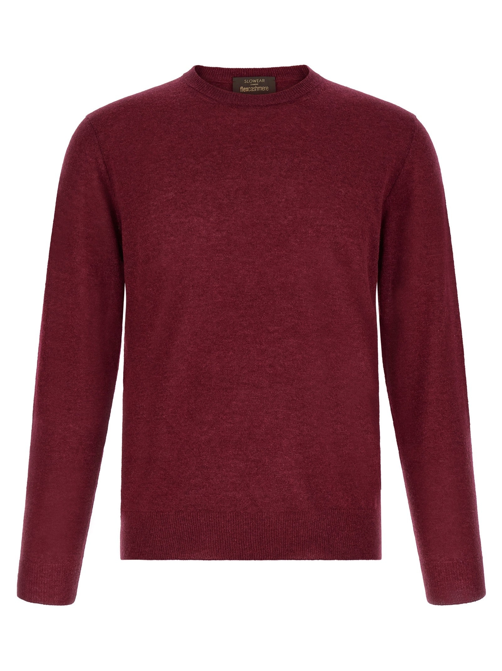 Zanone Giro Inn Cashmere Sweater Red