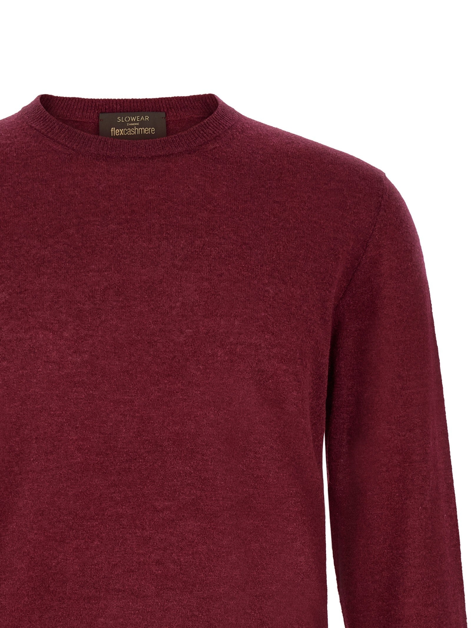 Zanone Giro Inn Cashmere Sweater Red