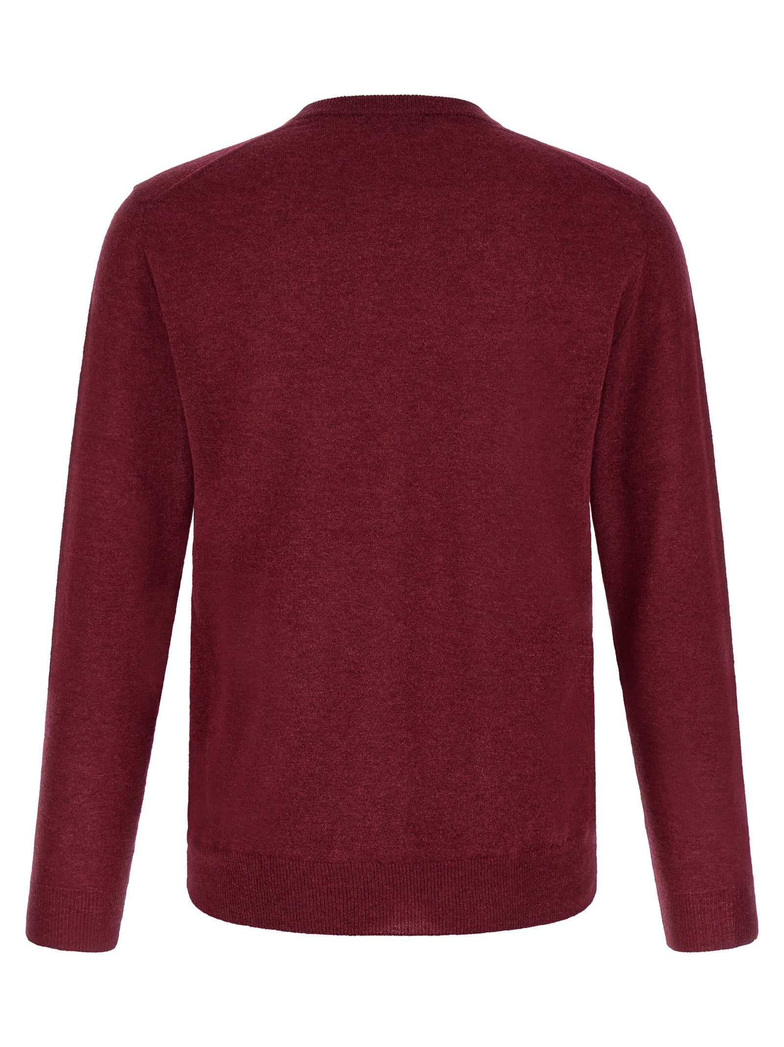Zanone Giro Inn Cashmere Sweater Red