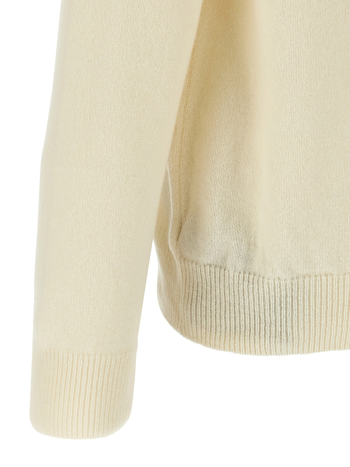 Zanone Giro Sweater White, view 4