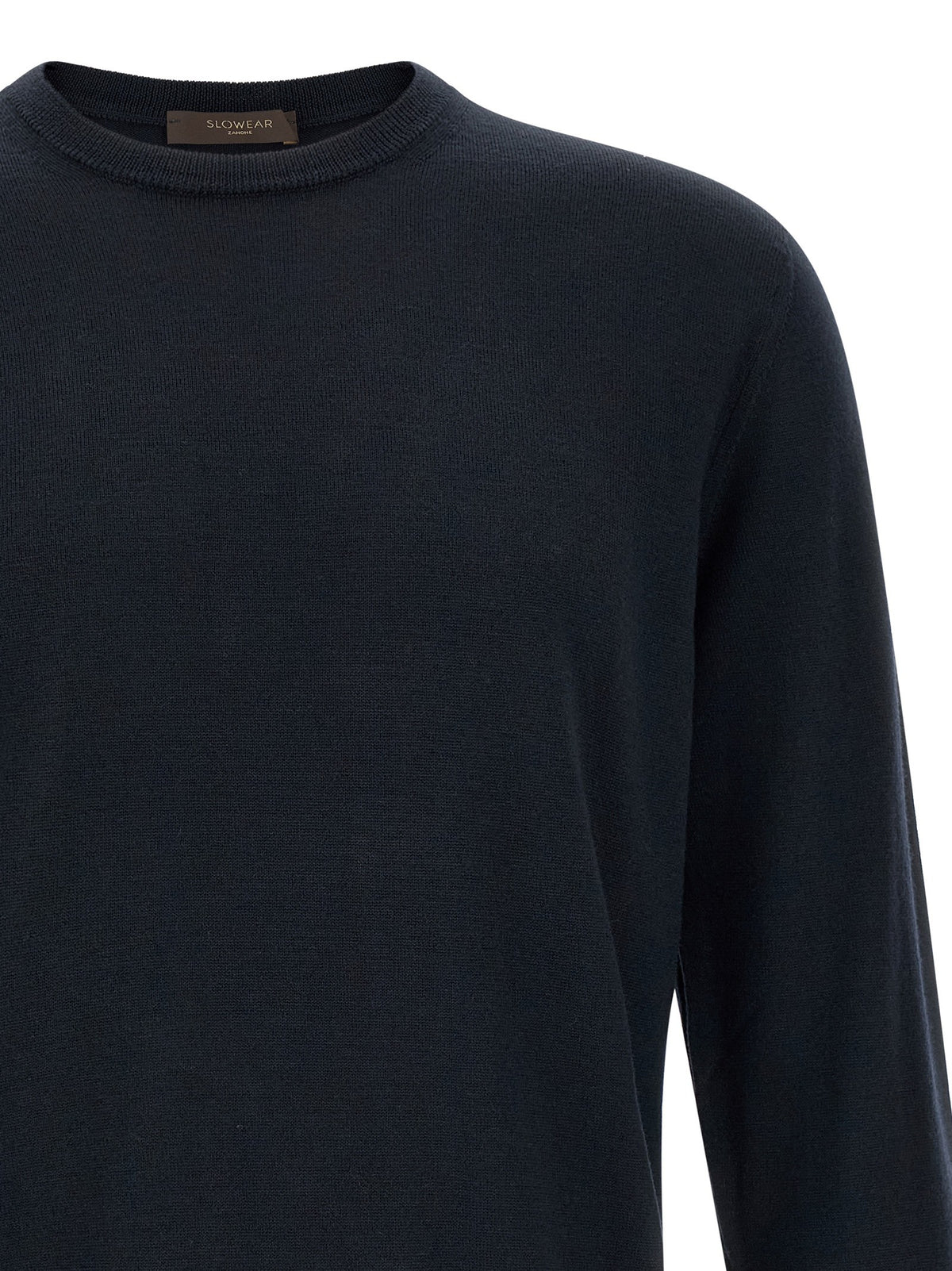 Zanone Giro Sweater Blue, view 3