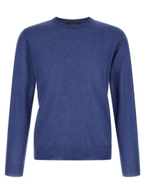 Zanone Giro Sweater Blue