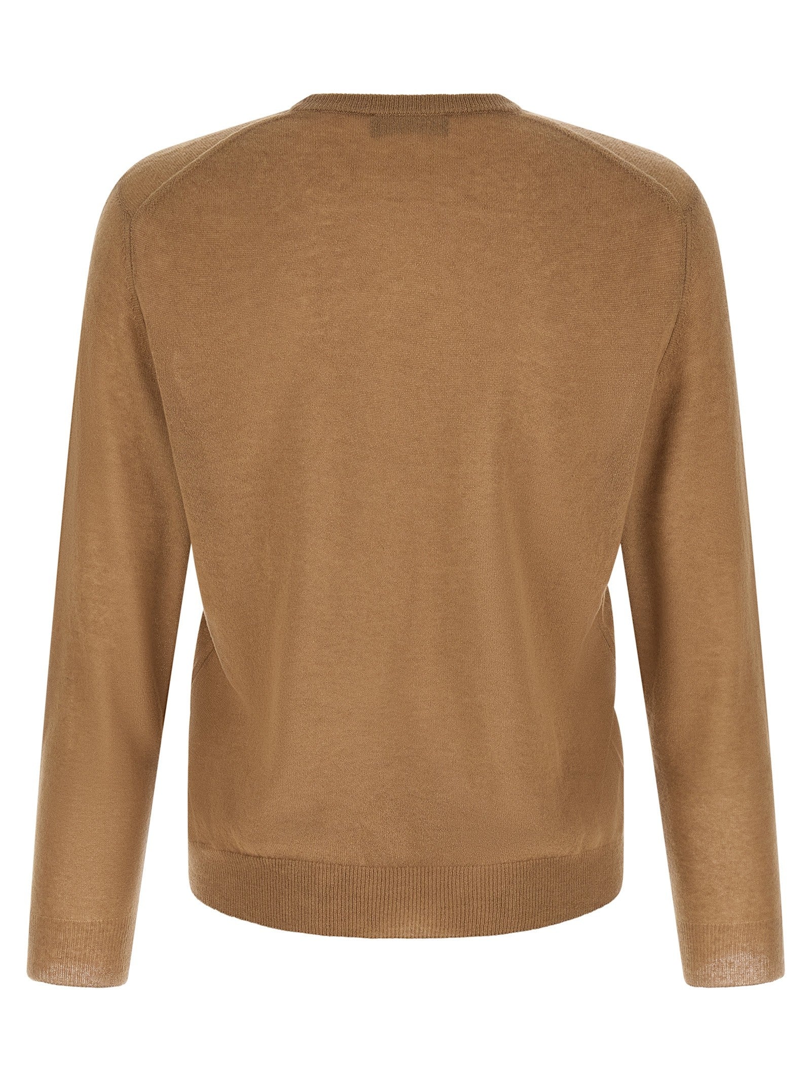 Zanone Giro Sweater Brown