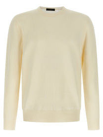 Zanone Giro Sweater White