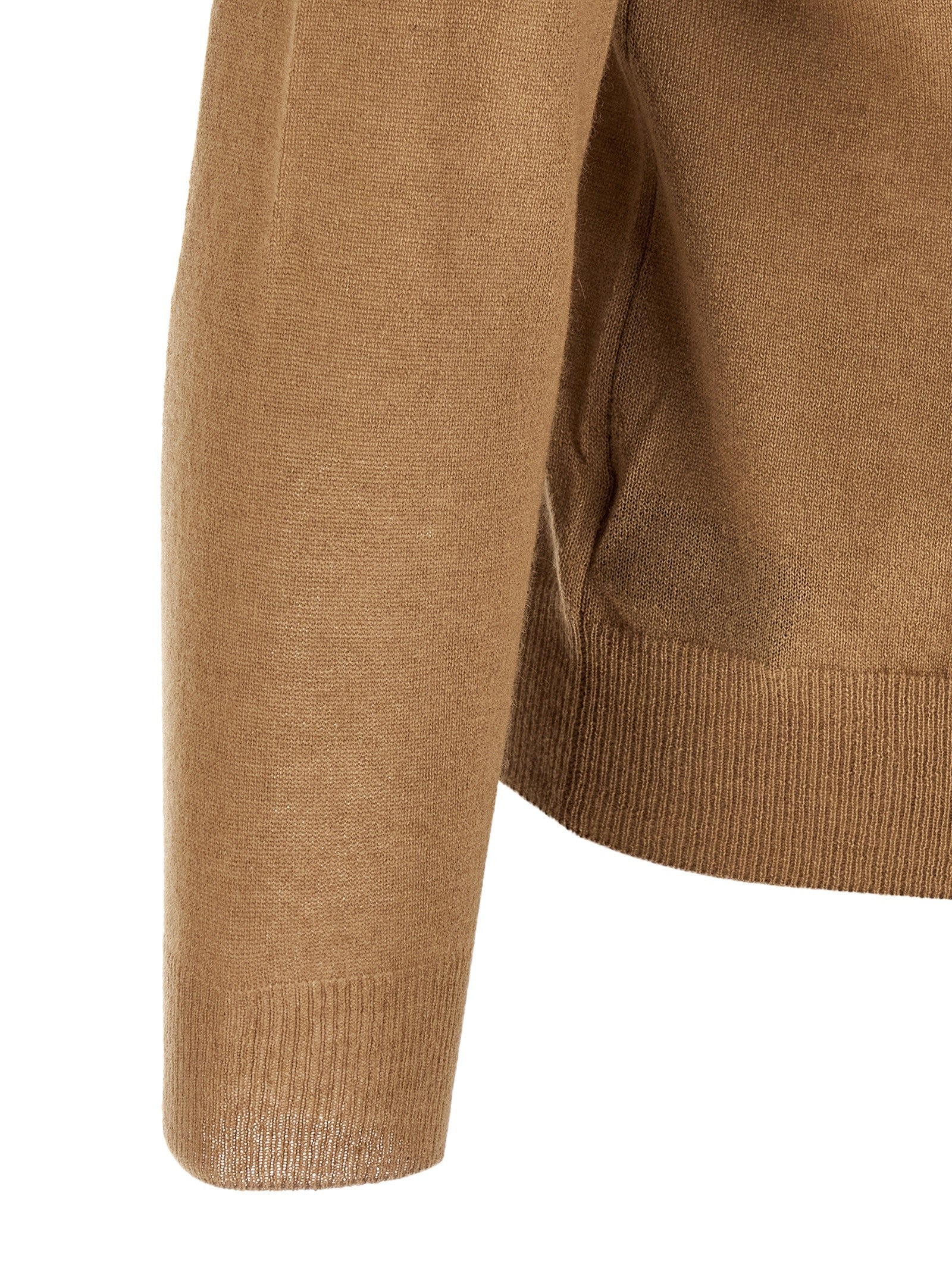Zanone Giro Sweater Brown