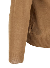 Zanone Giro Sweater Brown