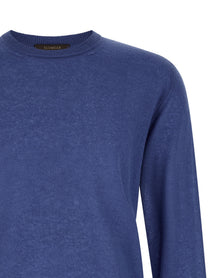 Zanone Giro Sweater Blue