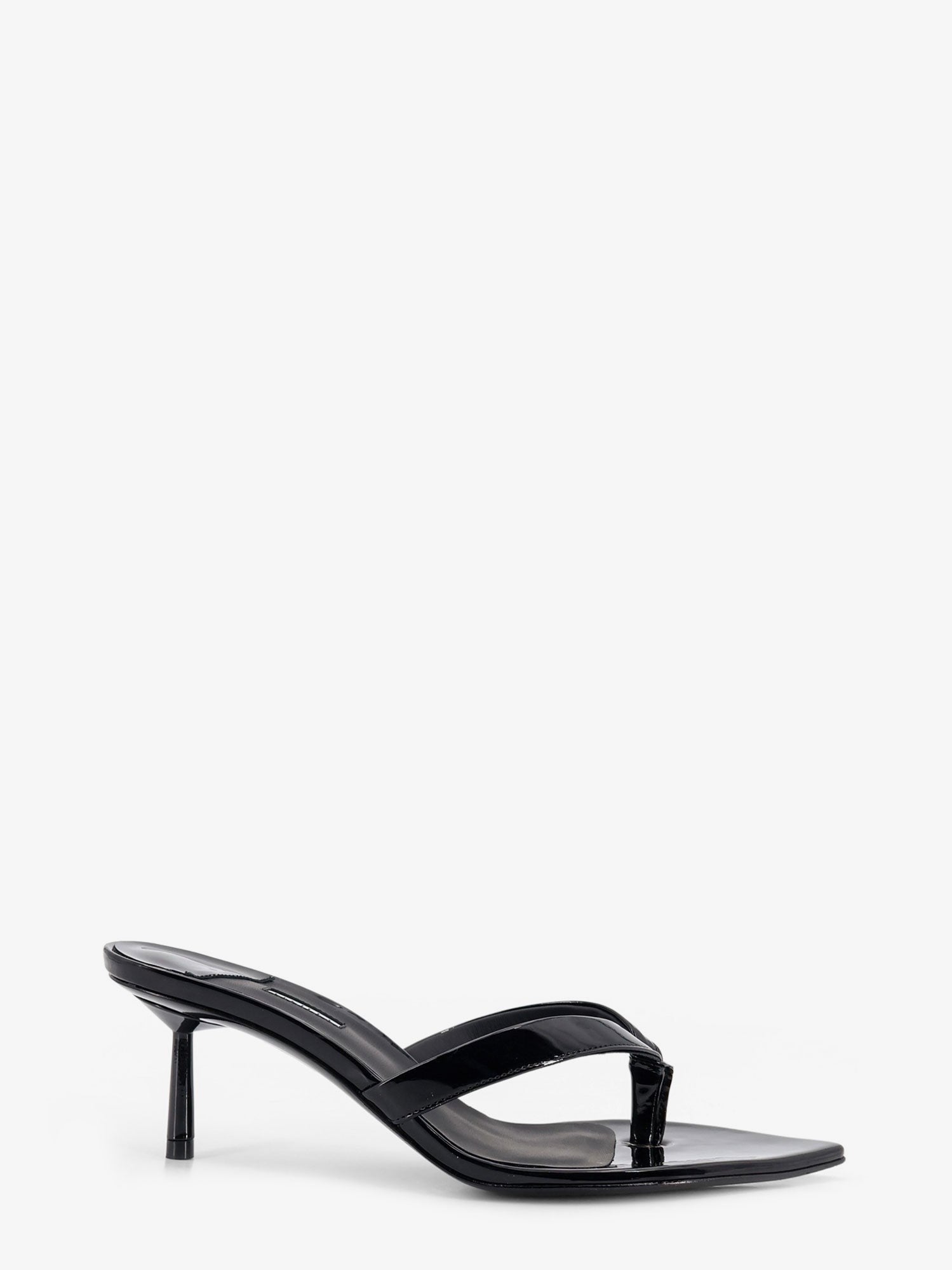 Le Silla Women's Gisele Patent Leather Sandals Black