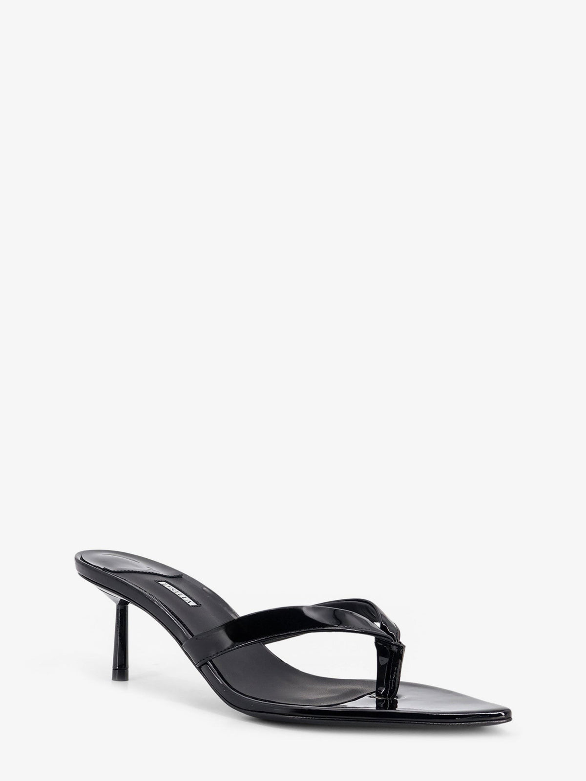 Le Silla Women's Gisele Patent Leather Sandals Black