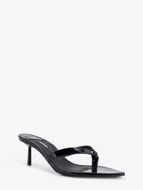 Le Silla Women's Gisele Patent Leather Sandals Black