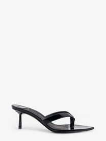Le Silla Women's Gisele Patent Leather Sandals Black