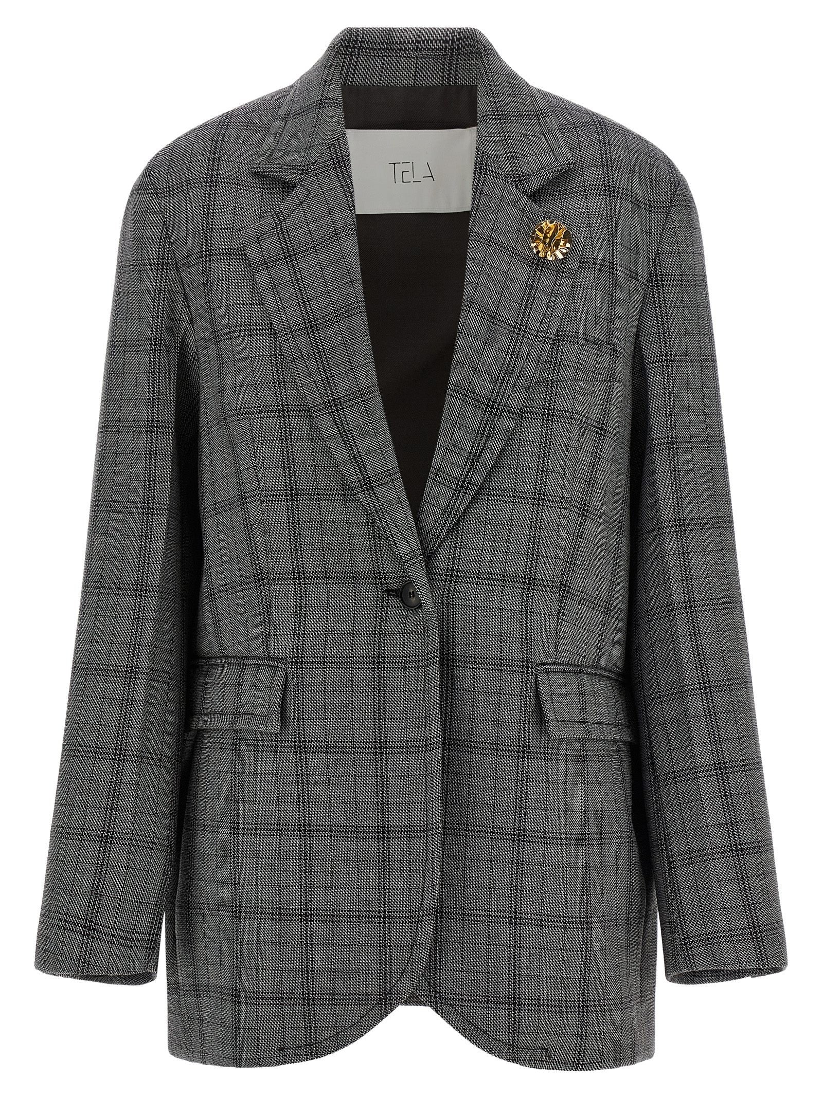 Tela Giselle Blazer Grey