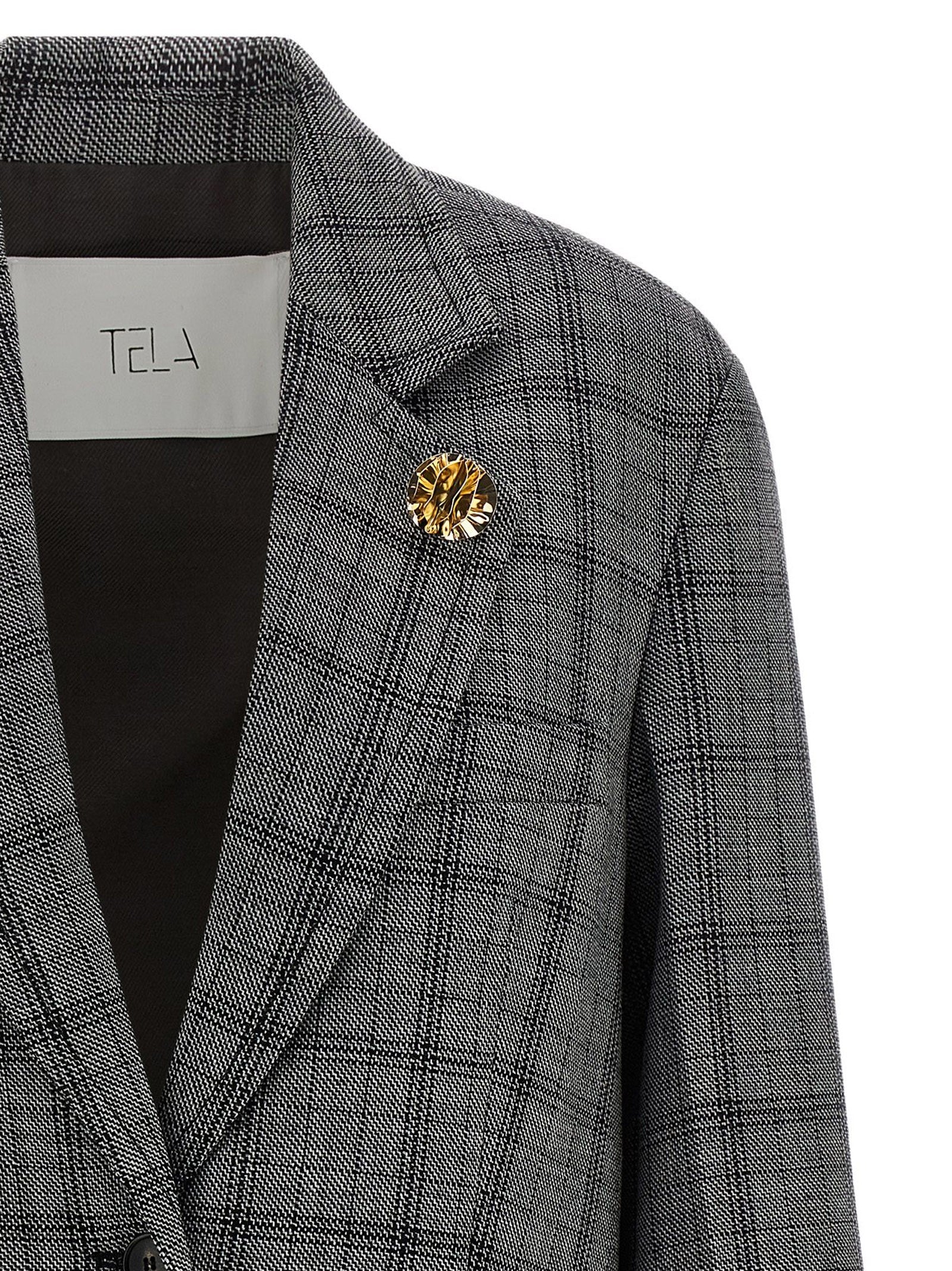 Tela Giselle Blazer Grey